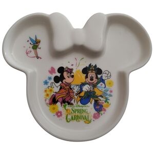 Tokyo Disney Sea Spring Carnival  Ceramic Trinket Jewelry Plate Collectible